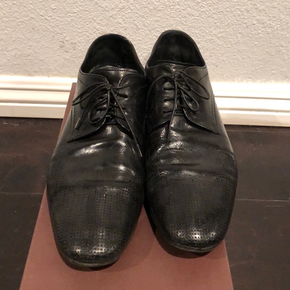 Mens Giorgio Armani dress shoes